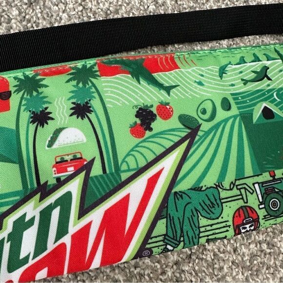 Insulated Tube Cooler 6 Can Soft Sling Cooler Sleeve Beverage Sling Mountain Dew - Picture 6 of 9